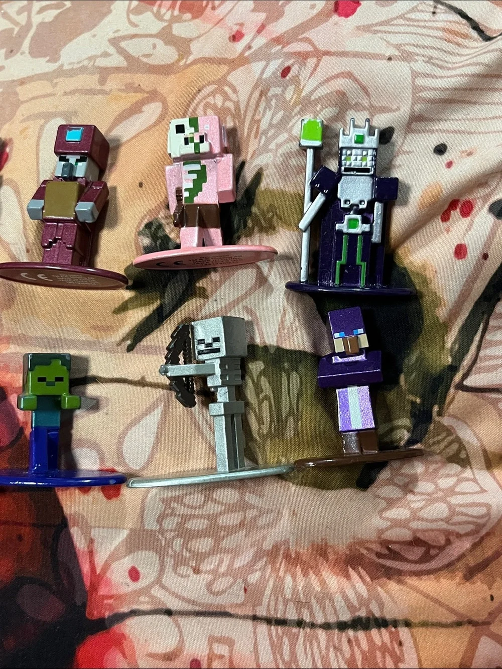 Minecraft-Inspired Kids Mini Figures Set - Assorted Colors